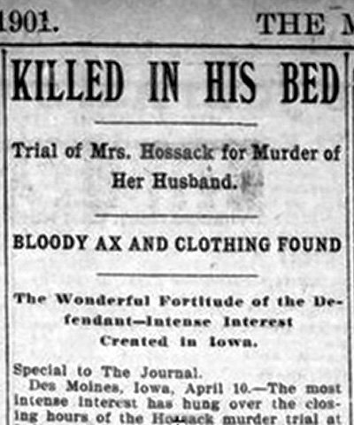 Margaret Hossack Newspaper Article